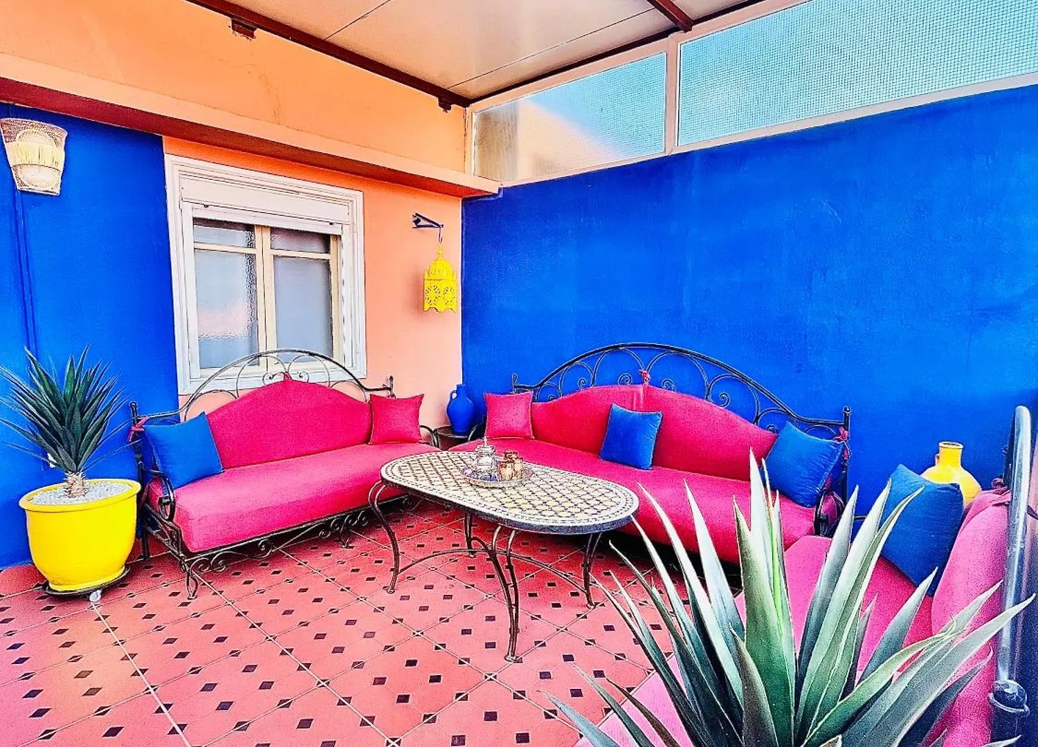 Apartment With Ac And A Nice Private Terrace Appartement Climatise Avec Une Jolie Terrasse Privee Marrákes
